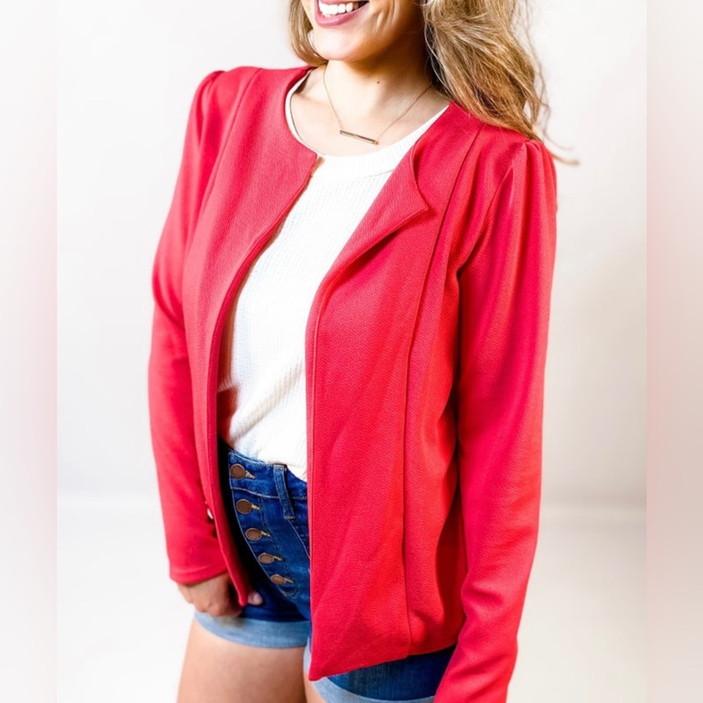 Heimish NWT Coral Blazer Plus Size
